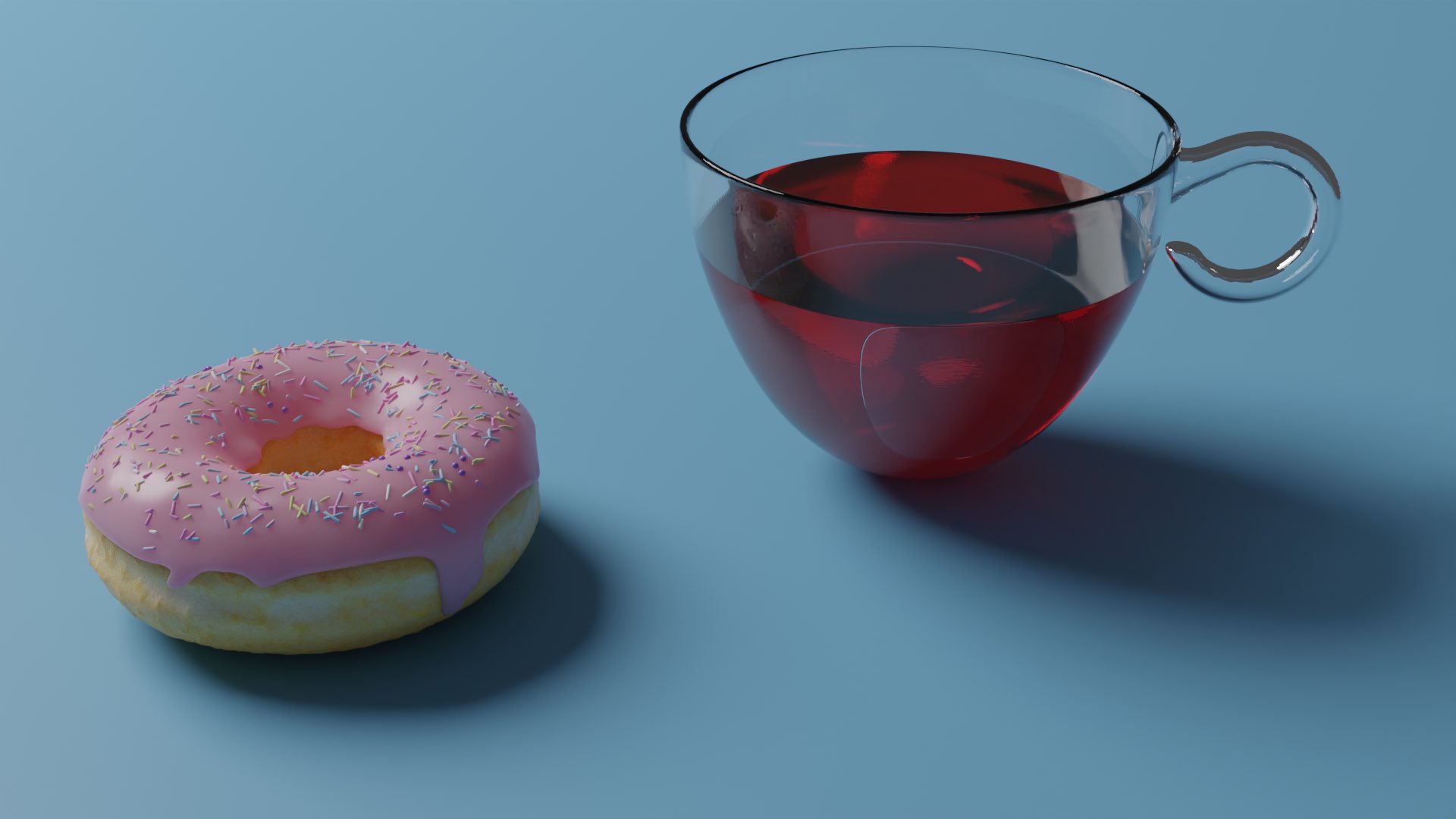 donut render step six